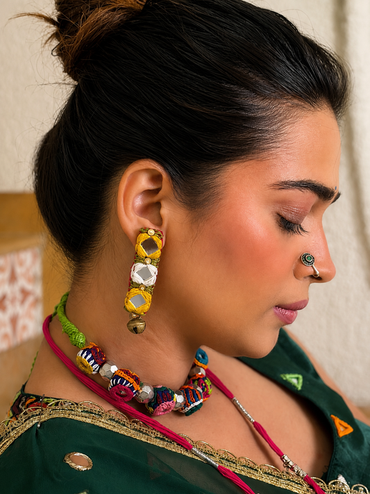 Sunshine Mirror Earrings KVDE1126